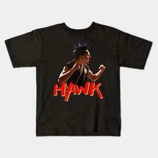 Hawk - cobra kai Kids T-Shirt